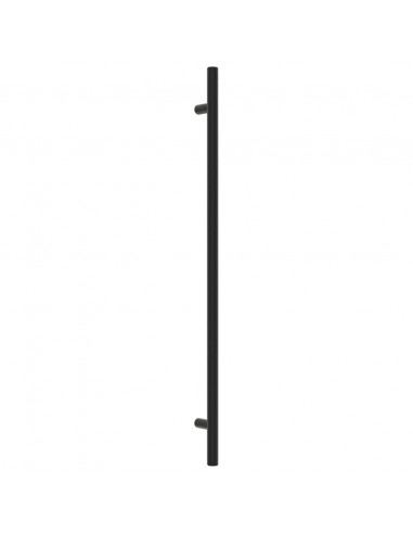 Maniglie per Mobili 20 pz Nere 320 mm in Acciaio Inox