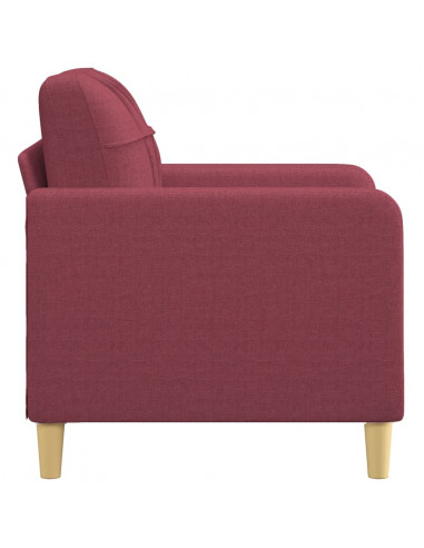 Poltrona Rosso Vino 60 cm in Tessuto