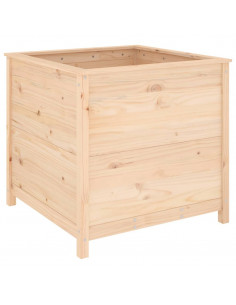 Fioriera da Giardino 82,5x82,5x78 cm in Legno Massello di Pino 2