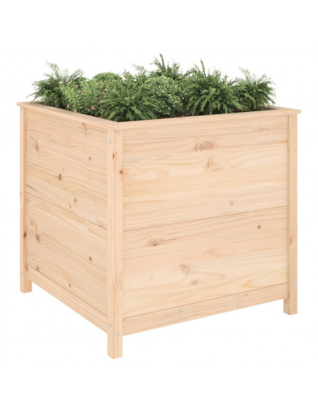 Fioriera da Giardino 82,5x82,5x78 cm in Legno Massello di Pino