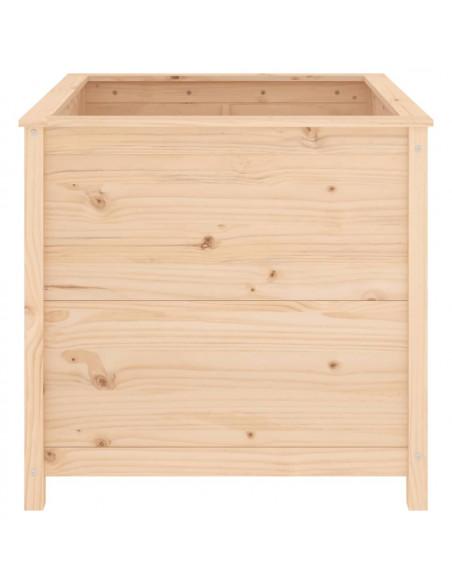 Fioriera da Giardino 82,5x82,5x78 cm in Legno Massello di Pino