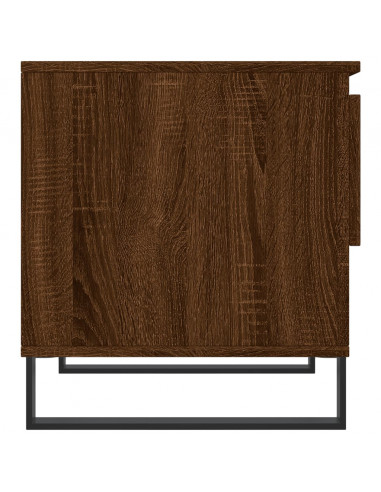 Tavolino da Salotto Rovere Marrone 50x46x50cm Legno Multistrato