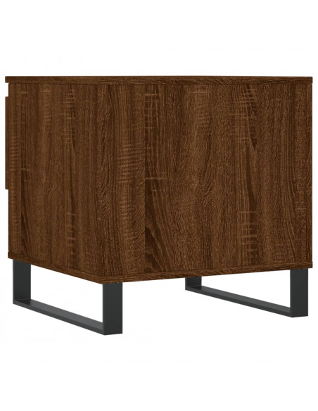 Tavolino da Salotto Rovere Marrone 50x46x50cm Legno Multistrato