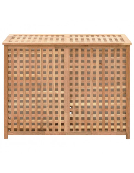 Portabiancheria 87,5x46x67 cm in Legno Massello di Noce