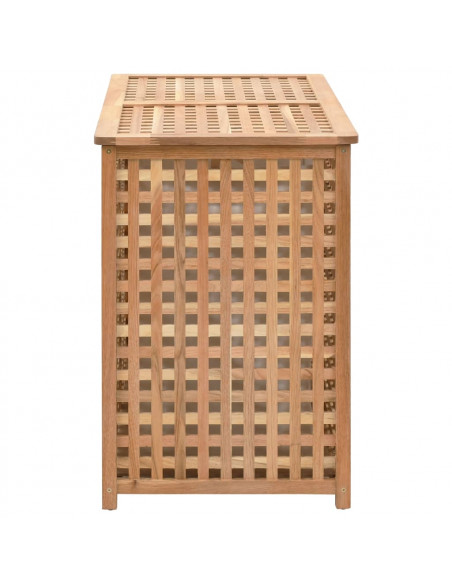 Portabiancheria 87,5x46x67 cm in Legno Massello di Noce