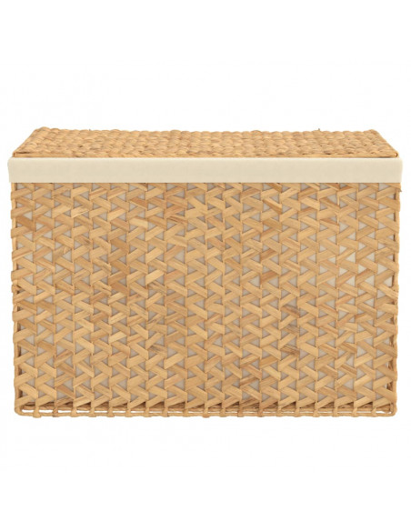Cesto Portabiancheria a 3 Sezioni 75x42,5x52cm Giacinto d'Acqua