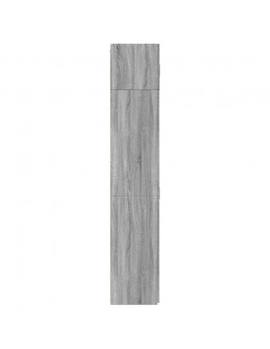 Armadietto Grigio Sonoma 70x42,5x225 cm in Truciolato