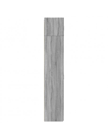 Armadietto Grigio Sonoma 70x42,5x225 cm in Truciolato