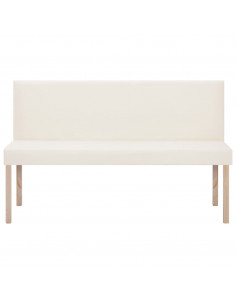 Panca 139,5 cm Crema in Similpelle 2