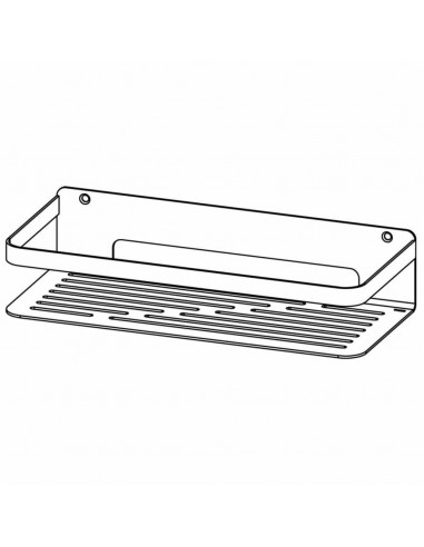 Tiger Mensola da Bagno Caddy Argentata Grande 1400230946