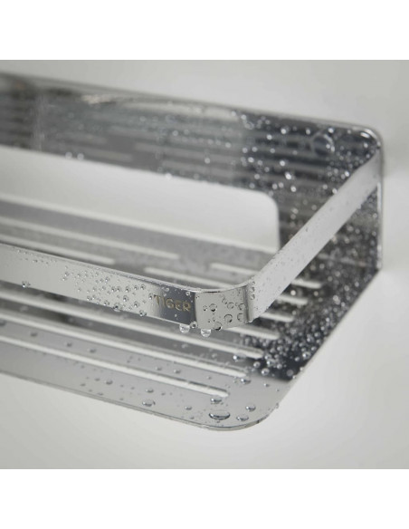 Tiger Mensola da Bagno Caddy Cromata Grande 1400230346