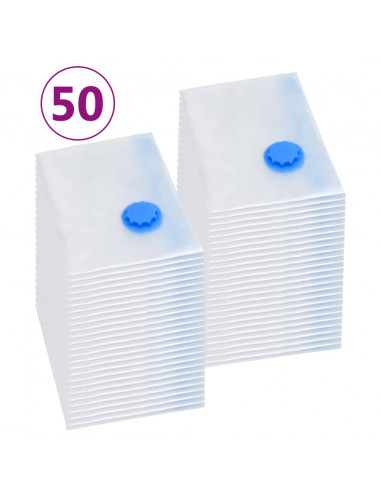 Sacchetti da Viaggio Sottovuoto per Vestiti 120x70 cm 50 pz