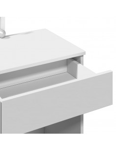 Toeletta con LED Bianco 100x40x130 cm