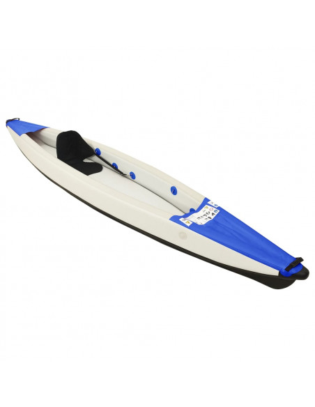 Kayak Gonfiabile Blu 375x72x31 cm in Poliestere