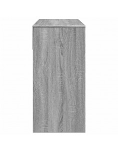 Toeletta con Specchio Grigio Sonoma 80x39x80 cm