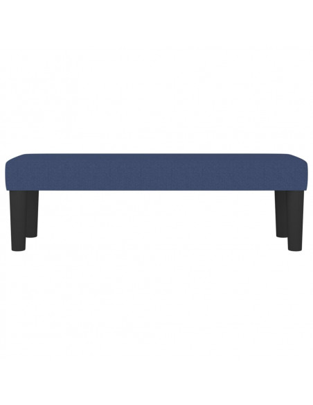 Panca Blu 100x30x30 cm in Tessuto