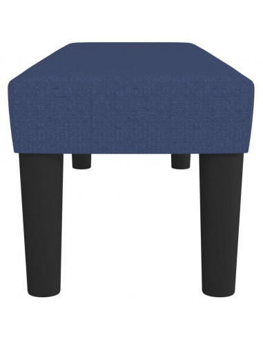 Panca Blu 100x30x30 cm in Tessuto