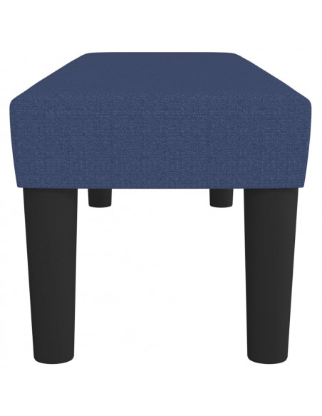 Panca Blu 100x30x30 cm in Tessuto