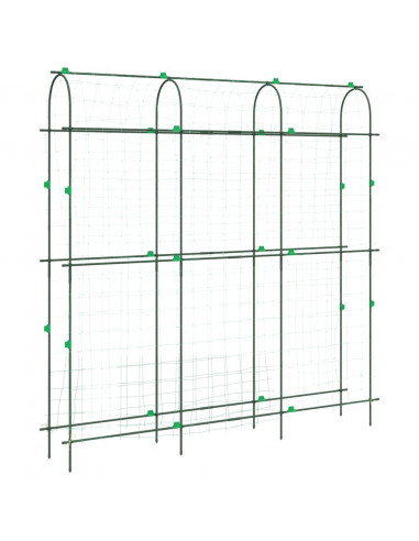 Traliccio Giardino per Rampicanti Telaio U 181x31x182,5 Acciaio