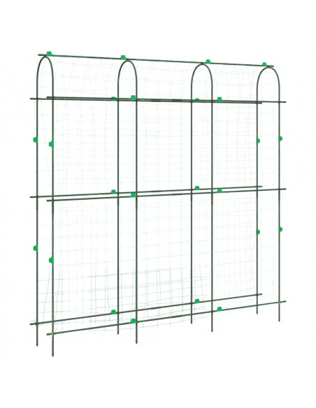 Traliccio Giardino per Rampicanti Telaio U 181x31x182,5 Acciaio