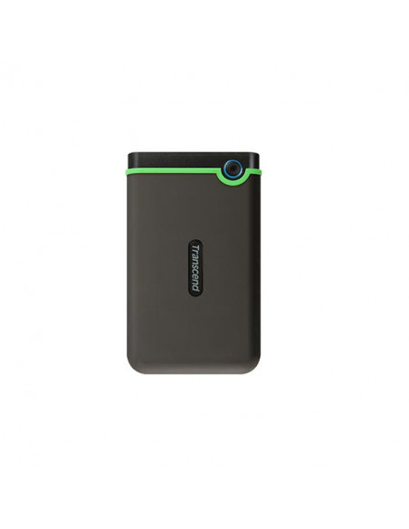 Transcend StoreJet 25M3 disco rigido esterno 1000 GB Verde, Grigio