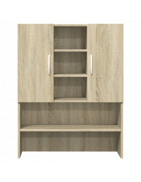 Mobili Lavatrice 2pz Rovere Sonoma in Legno Multistrato