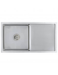 Lavello da Cucina Lavorato a Mano in Acciaio Inox 2