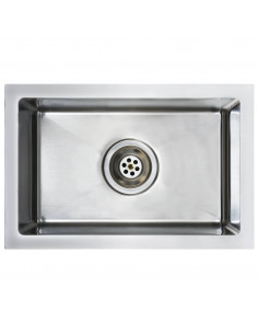 Lavello da Cucina Lavorato a Mano in Acciaio Inox 2