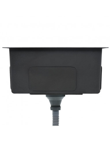 Lavello da Cucina Lavorato a Mano in Acciaio Inox