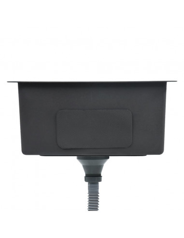 Lavello da Cucina Lavorato a Mano in Acciaio Inox