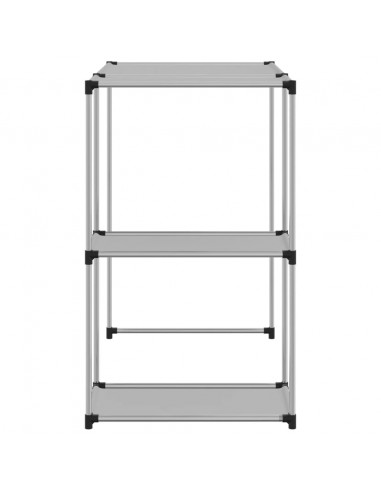 Rastrelliera per Lavatrice Grigia 87x55x90,5 cm Ferro