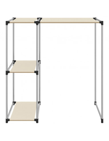 Rastrelliera per Lavatrice Crema 87x55x90,5 cm Ferro