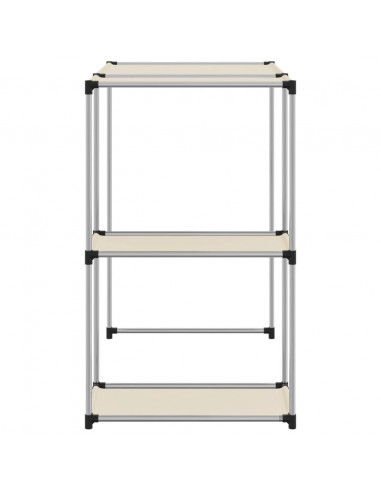 Rastrelliera per Lavatrice Crema 87x55x90,5 cm Ferro