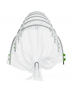 Tunnel in Rete 3pz 1,5x5 m in Fibra di Vetro e PP