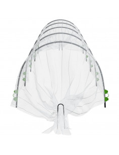 Tunnel in Rete 4pz 1,5x5 m in Fibra di Vetro e PP