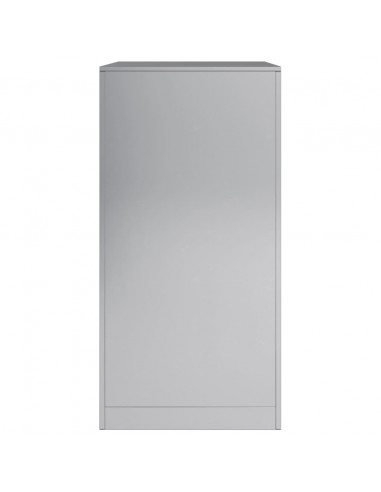 Rastrelliera per Legna 60x40x80 cm in Acciaio Zincato