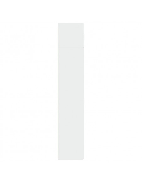 Mobile Portaoggetti Bianco 70x42,5x225 cm in Truciolato