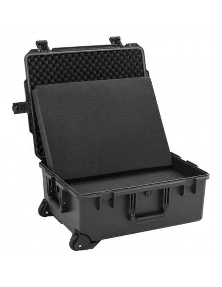 Valigetta da Volo Portatile Nera 62,5x50x28,5 cm in PP