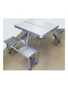 Valigetta picnic Amicasa PT00 4 Sedute Integrate Bianco