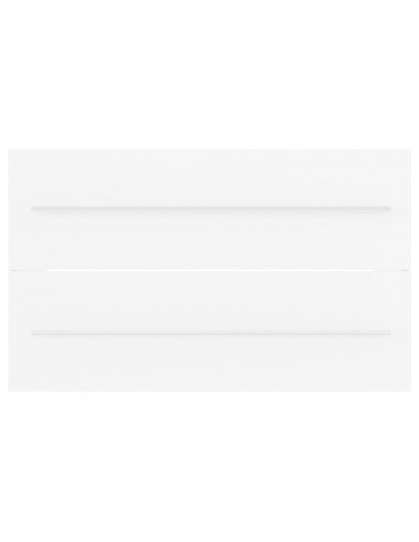 Mobile Lavabo Bianco 80x38,5x48 cm in Legno Multistrato