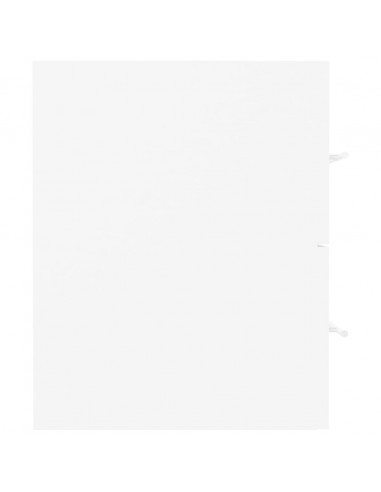 Mobile Lavabo Bianco 80x38,5x48 cm in Legno Multistrato