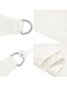 Vela Parasole 160 g/m² Bianca 4x7 m in HDPE