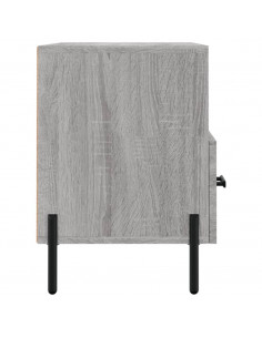 Mobile Porta TV Grigio Sonoma 80x36x50 cm in Legno Multistrato 2