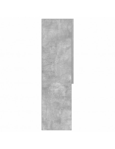 Mobile per Lavatrice Grigio Cemento 70,5x25,5x90 cm