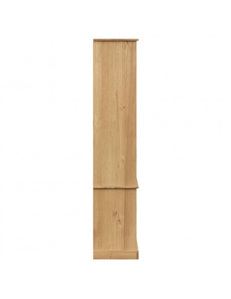 Vetrina VIGO 85x35x170 cm in Legno Massello di Pino