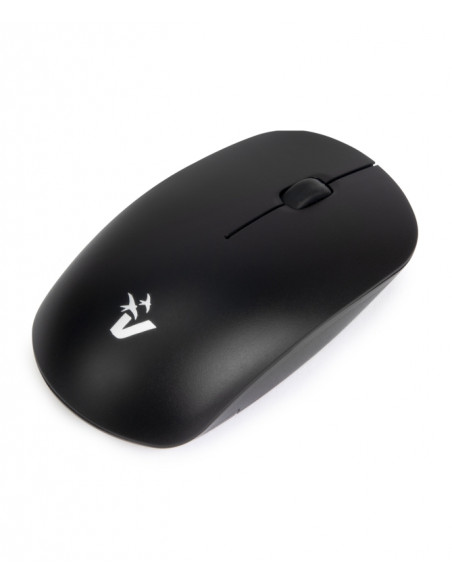 VULTECH MOUSE WIRELESS 1600DPI, NERO, SILENZIOSO,BATTERIEA INTEGRATA RICARICABILE,ATTACCO TYPE C