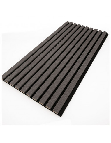 WallArt Pannelli Acustici da Parete Aku Rovere Cenere 4 pz
