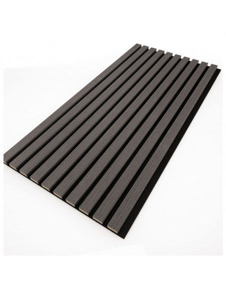 WallArt Pannelli Acustici da Parete Aku Rovere Cenere 4 pz