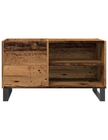 Mobile Porta Dischi Legno Antico 84,5x38x48cm Legno Multistrato