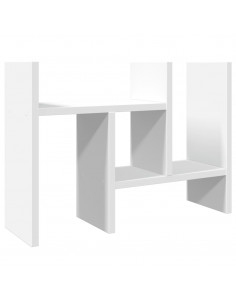 Organizer Scrivania Bianco 34,5x15,5x35,5 cm Legno Multistrato 2